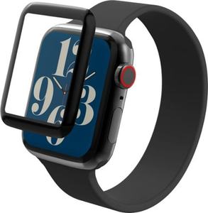 lot 12798 image: ZAGG - InvisibleShield GlassFusion Flexible Hybrid Screen Protector for Apple Watch Series 45SE6 2020 and 2022 44mm