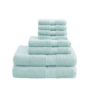 lot 7033 image: Madison Park Signature 800 GSM Cotton 8-piece Towel Set