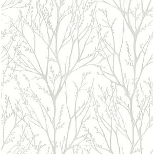 lot 7881 image: Treetops Peel & Stick Wallpaper - 216in x 20.5in x 0.025in