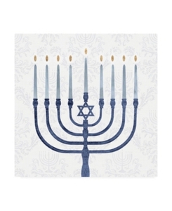 lot 12725 image: Victoria Borges Sophisticated Hanukkah II Canvas Art