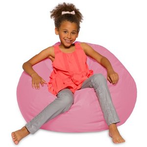 lot 12736 image: Kids Bean Bag Chair, Big Comfy Chair - Machine Washable Cover