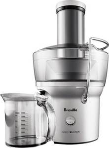 lot 1860 image: Breville - Juice Fountain Compact Electric Juicer - Silver