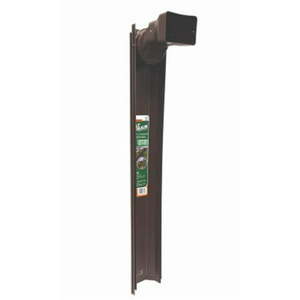 lot 3711 image: Frost King GWS3B Tilt N Drain Downspout Extender 3 . Long Extends To 6 Brown