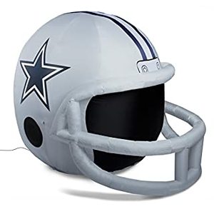 lot 12208 image: Fabrique Innovations NFL Inflatable Lawn Helmet, Dallas Cowboys (B075GPF7X1)
