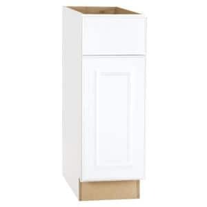 lot 3228 image: Hampton Bay 2478247 Base Cabinet, White, 12X24 In.