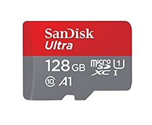 lot 3749 image: SanDisk 128GB Ultra microSDXC UHS-I Memory Card with Adapter - 120MBs, C10, U1, Full HD, A1, Micro SD Card - SDSQUA4-128G-GN6MA (B08GYKNCCP)