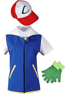 lot 3209 image: Pokemon Ash Ketchum Halloween Costume Size L Youth