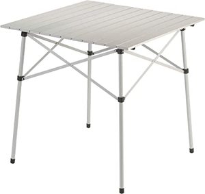 lot 3717 image: Coleman Compact Folding Table Qty 1 Grey