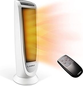 lot 3719 image: Lasko Digital Ceramic Tower Heater With Remote Control Model 5165