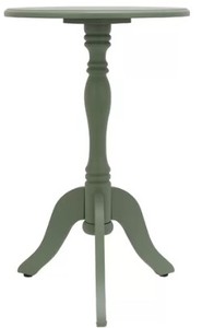 lot 7008 image: Foshee 24 Tall Pedestal End Table