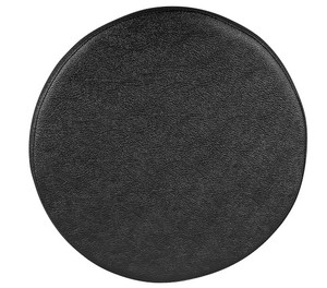 lot 7012 image: Black Cushion Stool Seat