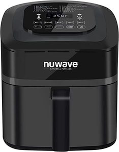 lot 7016 image: Nuwave Brio Digital Air Fryer, Black