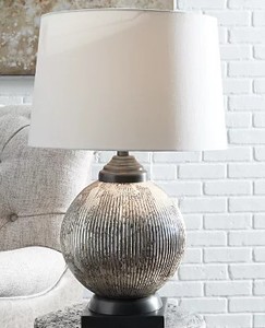 lot 12209 image: Ashley&nbspCailan Table Lamp