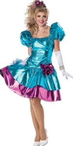 lot 12218 image: California Costume 80s Party Dress Adult Small 6-8
