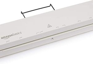 lot 12484 image: Amazon Basics Thermal Laminator Machine With Rapid Warmup