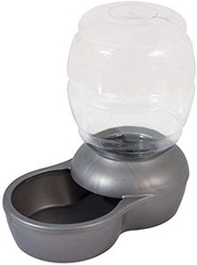 lot 12778 image: Dog Gravity Water JugBowl Gray 2PC