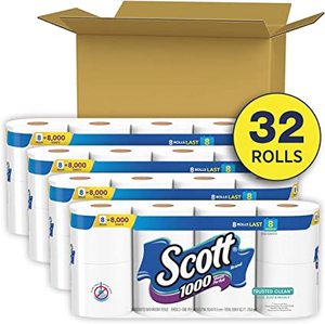 lot 12781 image: Scotts 32Rolls 48 Roll Packs White