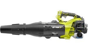 lot 3756 image: Ryobi Jet Fan Technology Full Crank 2 Cycle Leaf Blower