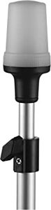 lot 7026 image: Attwood 5610-48-7 Telescoping Pole Light, All-Around Light, Height-Adjustable 26-42 inches, 2 Mile 360-Degree Visibility