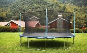 lot 7028 image: 16 Trampoline, BlackBlue