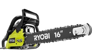 lot 12242 image: Ryobi 16 37CC CHAIN SAW WCASE