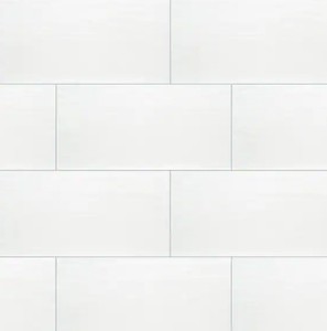 lot 12714 image: MSI Metro Blanco Porcelain Tile, 8pcs, 12x24 Each