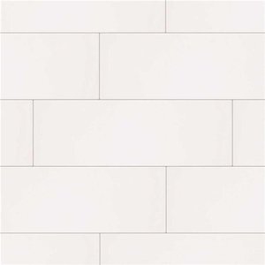 lot 2392 image: Pallet Of 14, 186SqFt Total Daltile RE15824HD1P2 8 x 24 in. Daltile Restore Ceramic Wall Tile, Bright White - Case of 10 Each Box- Retail$742.00