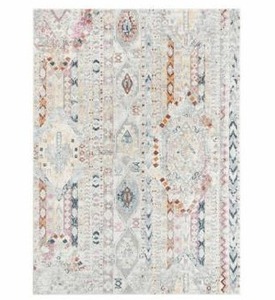 lot 3526 image: Well Woven Rodeo Otero Vintage Boho Aztec 5 3 x 7 3 Ivory Area Rug