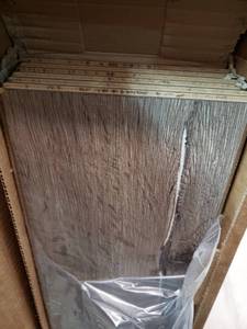 lot 3537 image: Water Resistant Laminate Flooring 50.63x7.56x.4i inches - 6 Planks (brandcolor name unknown)
