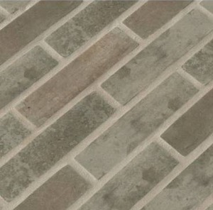 lot 7057 image: MSI Capella Taupe Brick 2 In. X 10 In. Matte Floor And Wall Porcelain Tile (5.15 Sq. Ft.Case), 32 Pack