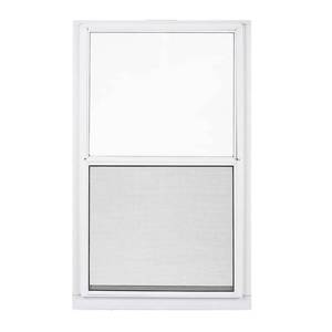 lot 12510 image: LARSON 36 in. x 47 in. 2-Track Single Hung Aluminum Storm Window, Set Of 2