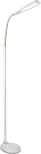lot 2364 image: OttLite - Natural Daylight LED Flex Floor Lamp - White