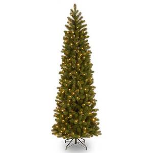 lot 2367 image: 4 ft. Dunhill Fir Entrance Artificial Christmas Tree with Clear Lights
