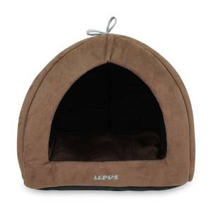 lot 3276 image: Pets Washable Pet Tent Bed - Cozy Covered Small Cat Bed and Dog Igloo Bed