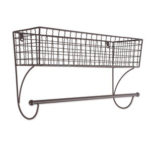 lot 3508 image: DII Farmhouse Towel Rack