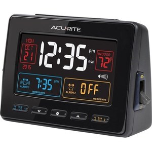lot 3516 image: AcuRite Atomic Dual Alarm with USB