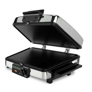 lot 3780 image: BLACKDECKER 3-in-1 Waffle Maker & Indoor GrillGriddle Stainless Steel G48TD