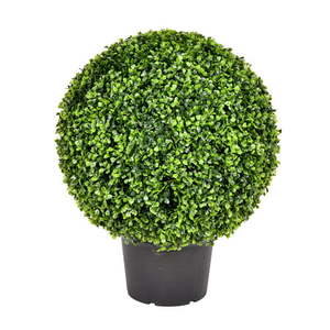 lot 12592 image: Vickerman 20 Green Boxwood Everyday Topiary- Retail$186.99