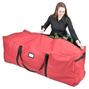 lot 12594 image: Santas Bags Extra Large Tree Storage Bag
