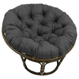 lot 12610 image: Blazing Needles 52-inch IndoorOutdoor Papasan Cushion (Cushion Only)- Retail$109.87