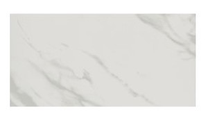 lot 1925 image: Elaine Porcelain Tiles 30cm x 60cm, White Marble, Box of 7