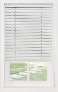 lot 1927 image: Levolor Blinds, White, 4 W