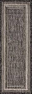 lot 2406 image: Unique Loom Outdoor Border Collection 2x6ft Runner Rug