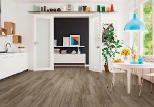 lot 2437 image: 2pk 32SqFt Callington Oak Water Resistant Laminate Flooring (6pcs Per Box)