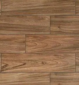 lot 7085 image: Daltile Baker Wood 6 in. x 24 in. Walnut Glazed Porcelain Floor and Wall Tile (14.55 sq. ft.Case)