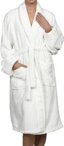 lot 12609 image: Superior Bath Robe White, Large