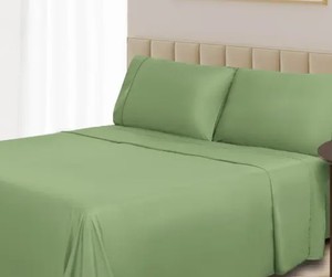 lot 12813 image: Miranda Haus Rayon from Bamboo Deep Pocket Sheet Set (size unknown)