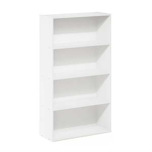 lot 2445 image: Furinno Pasir 4-Tier Open Shelf White
