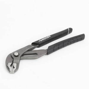 lot 3631 image: Husky 10 in. Quick Adjusting Groove Joint Pliers with Curved Jaw