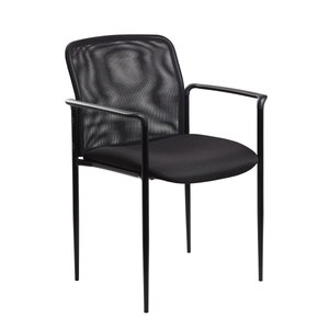 lot 3808 image: Boss Office Products Mesh Guest Chair